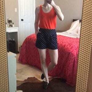 Urban outfitters high waisted polka dot shorts